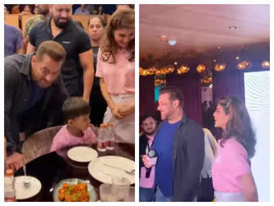 Salman Khan leaves netizens impressed as interacts with kids at Jacqueline Fernandez foundation party