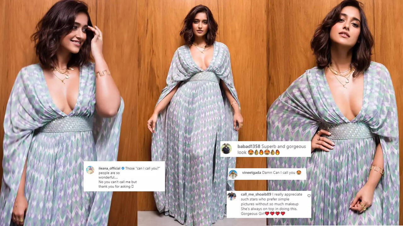 Ileana D'Cruz doesn't want people to 'call her'; fan teases 'Can I call  you?' reacting to her latest scorching look | Hindi Movie News - Bollywood  - Times of India