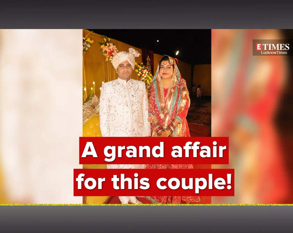 
A grand affair for this couple!
