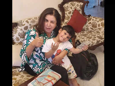 Farah Khan finds her ‘new hero’ in Sania Mirza’s son; signs the young lad for just Rs 500