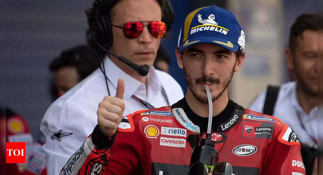 Ducati rider Francesco Bagnaia sizzles to Jerez MotoGP pole | Racing News – Times of India