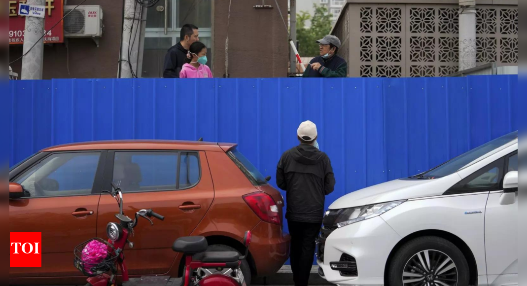 How China is using metal barriers to fight Covid