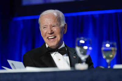 Biden roasts Trump and himself at correspondents’ dinner