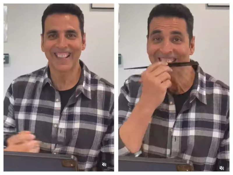 Akshay Kumar shares a hilarious video on World Laughter Day and it is sure to leave you in splits – Watch