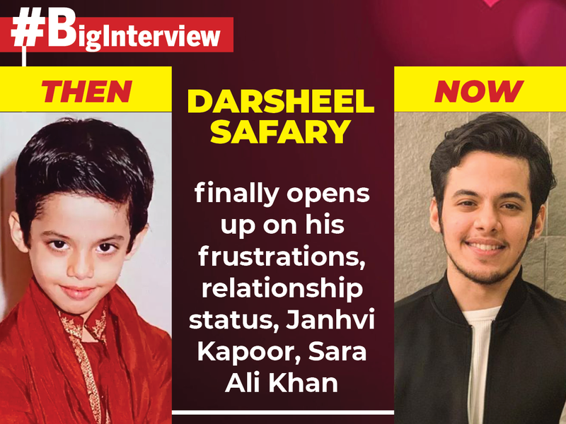 Darsheel Safary finally opens up on his frustrations, relationship status, Janhvi Kapoor, Sara Ali Khan | Big Interview
