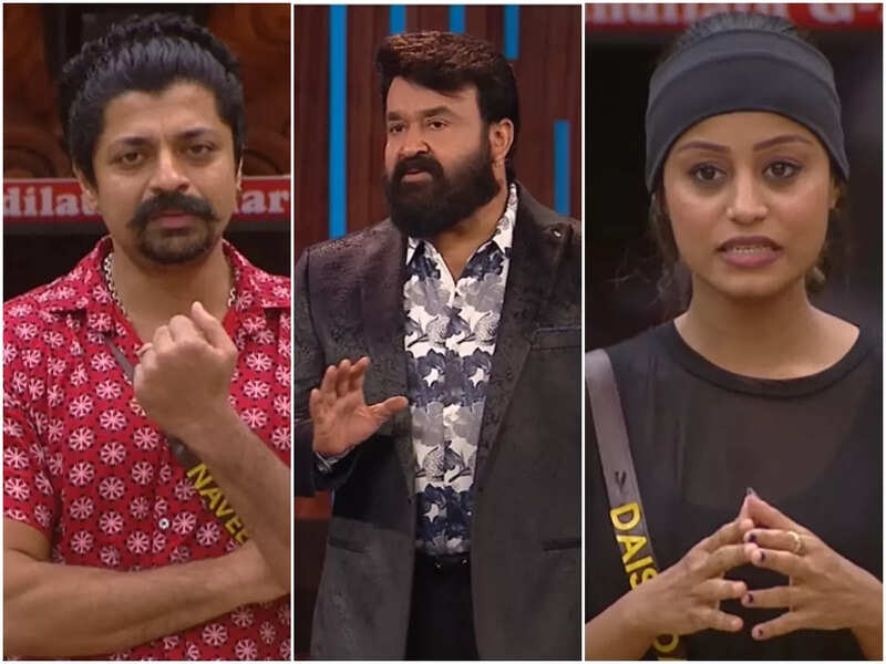 Bigg Boss Malayalam 4: Naveen Arakkal and Daisy David to get evicted ...