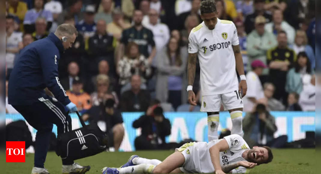 Leeds confirm Dallas suffered broken leg in Manchester City clash | Football News – Times of India