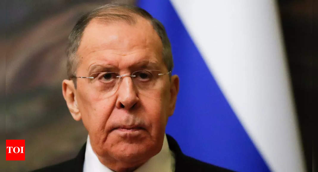 ukraine:  Russia’s Lavrov says May 9 not a relevant date for Ukraine operations – Times of India