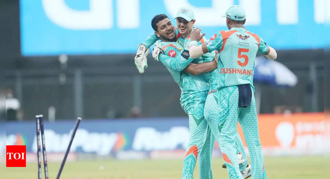 IPL 2022, DC vs LSG: KL Rahul, Mohsin Khan lord over Delhi Capitals | Cricket News – Times of India