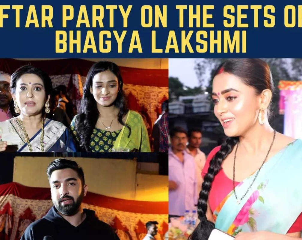 
Tejasswi Prakash joins the cast of Bhagya Lakshmi for an iftar party
