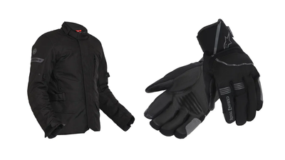 GRAVITY DRYSTAR Black Textile Pants | Alpinestars - Moto24