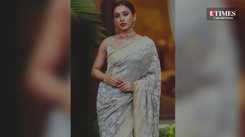 Mimi Chakrabory looks ethereal in a  sari