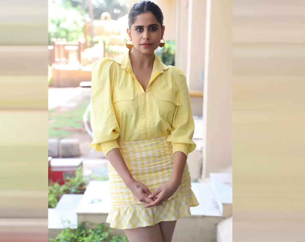 
Sai Tamhankar steps out in a chic yellow ensemble
