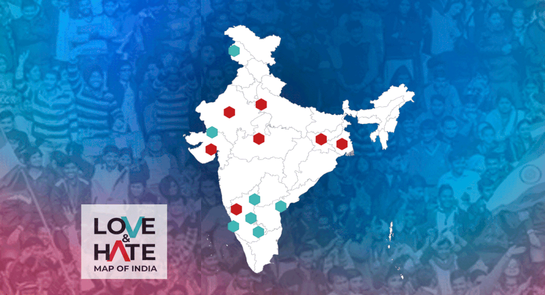 The love and hate map — week 4: Which India will win? | India News ...