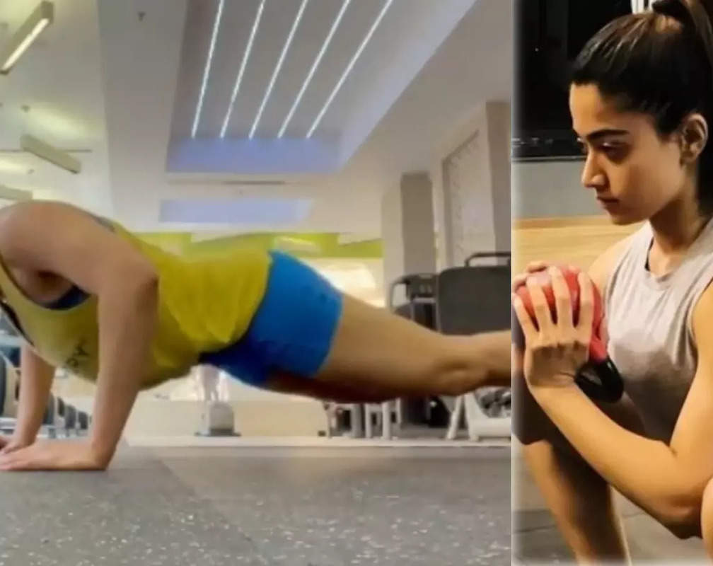 
Rashmika Mandanna's video of sweating out in the gym will get you charged up!

