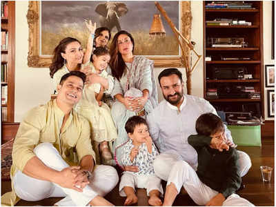 Kareena Kapoor Khan sends out a postcard perfect Eid Greeting with Saif, Soha, Kunal and their kids