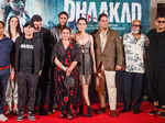 Kangana Ranaut makes 'Dhaakad' entry in a helicopter at the film's trailer launch