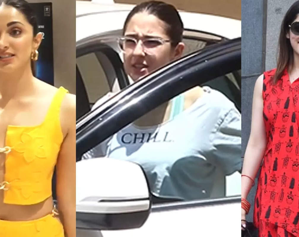 
#CelebrityEvenings: From Kiara Advani to Sara Ali Khan, Bollywood celebs spotted in Mumbai
