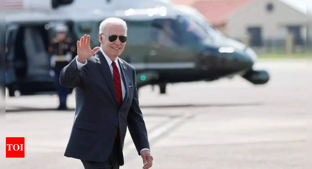 biden:  Biden visits Lockheed plant as weapons stockpile strained – Times of India