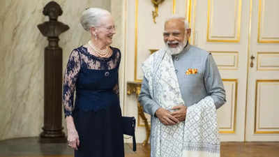 PM Modi attends dinner at Danish monarch's palace