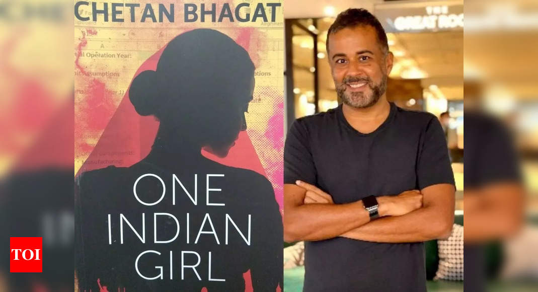 Film Rights Of Chetan Bhagats Novel One Indian Girl Sold Times Of India