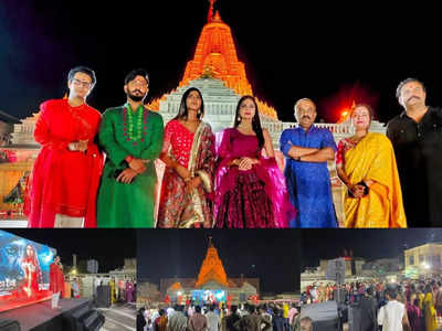 Nitin G, Khushi Shah on 'Nayikadevi-The Unsung Warrior Queen' song 'Patan Ni Patrani' at Ambaji Temple- Exclusive!