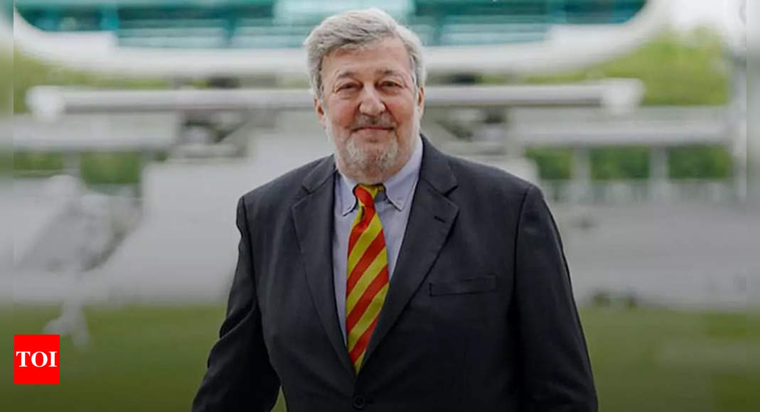English actor Stephen Fry to head MCC | Cricket News – Times of India