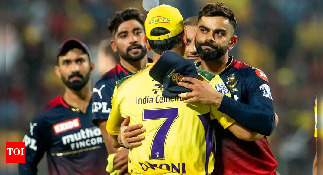 IPL 2022, Royal Challengers Bangalore vs Chennai Super Kings Highlights: RCB push CSK to brink of elimination with 13-run win | Cricket News – Times of India