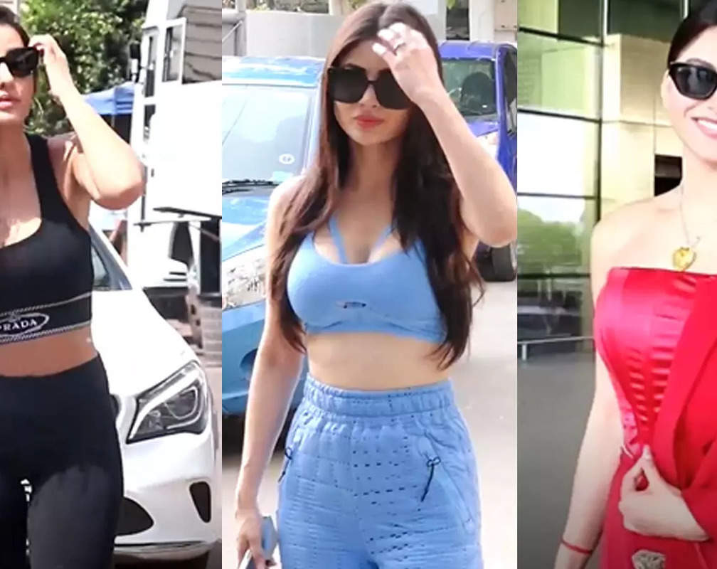 
#CelebrityEvenings: From Nora Fatehi to Mouni Roy, Bollywood celebs spotted in Mumbai
