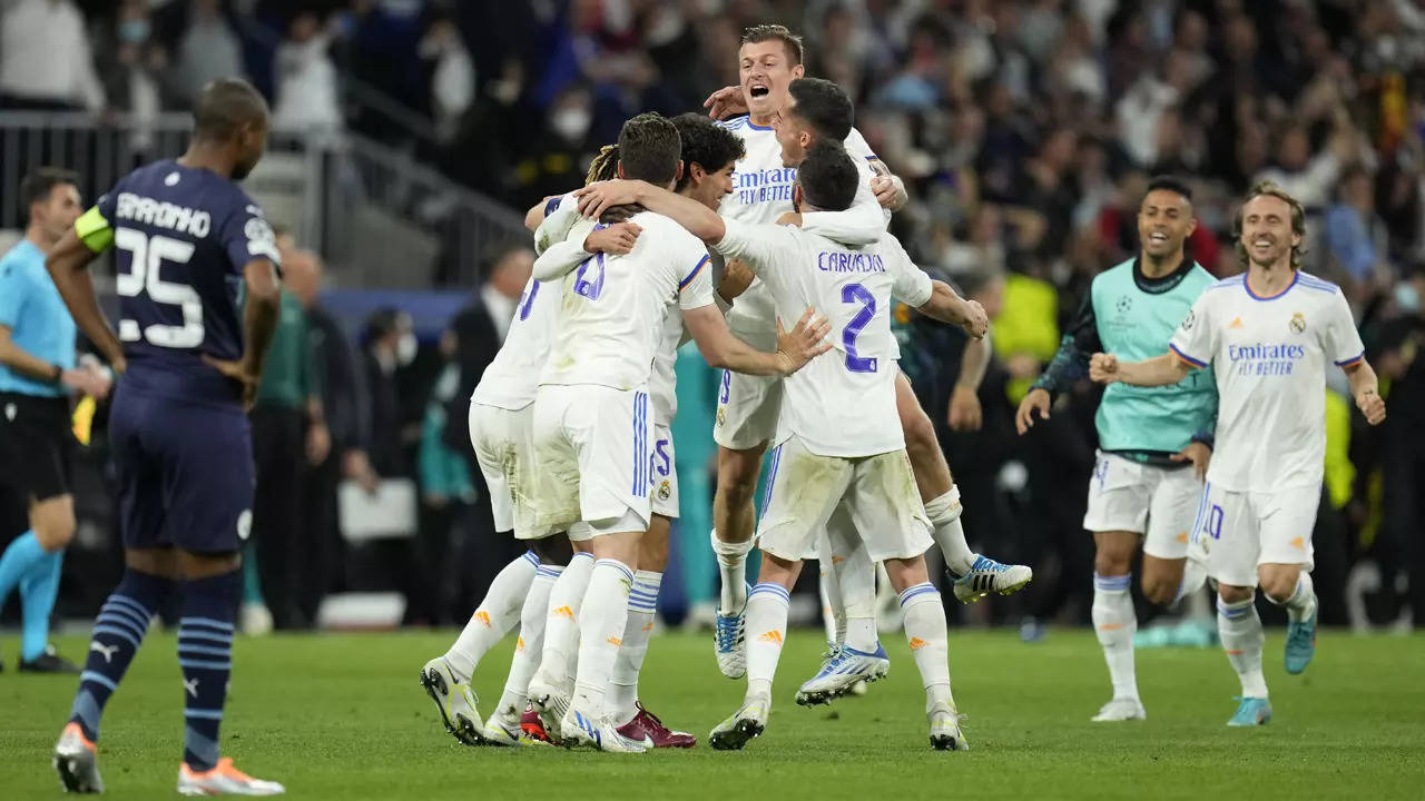 Real fora da final da Champions League? Site define chances do clube  espanhol contra o City