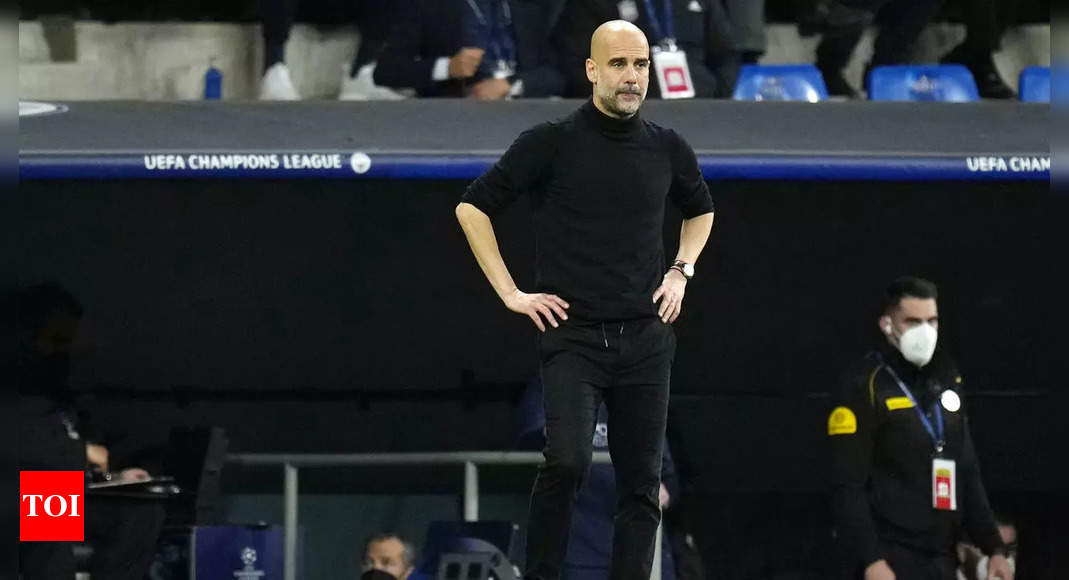 Manchester City have to accept madness of football: Pep Guardiola | Football News – Times of India