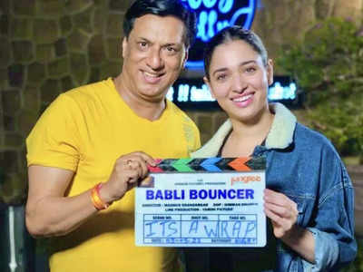 Madhur Bhandarkar and Tamannaah Bhatia wrap up work on Junglee Pictures' 'Babli Bouncer'