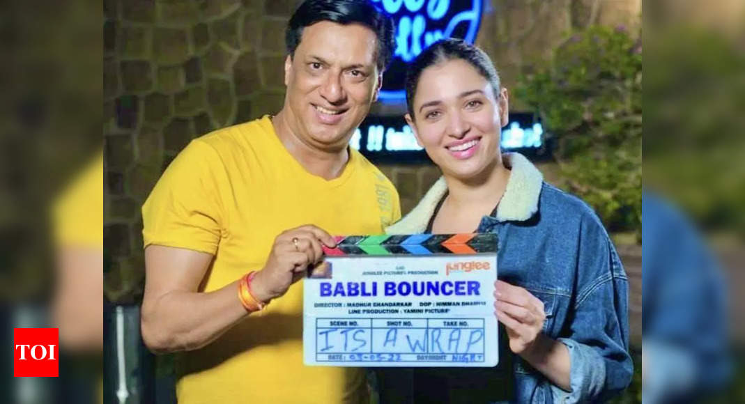 Madhur Bhandarkar and Tamannaah Bhatia wrap up work on Junglee Pictures Babli Bouncer Hindi Movie News