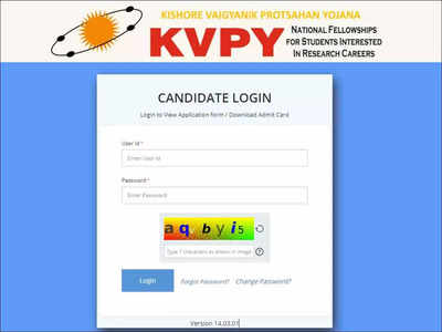 KVPY Admit Card 2022 released @ kvpy.iisc.ernet.in, exam on May 22; download here