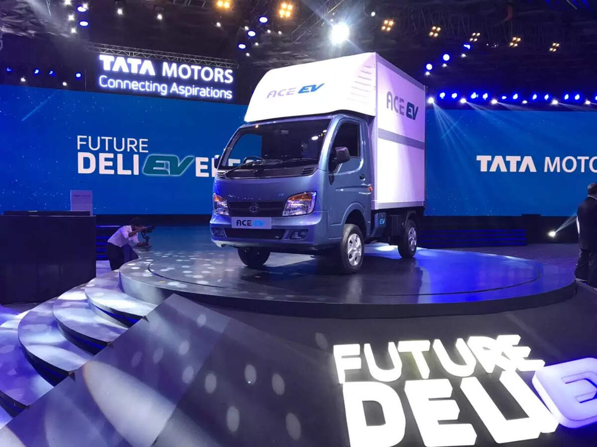 Tata Motors launches Ace EV cargo vehicle: Registers 39,000 bookings -  Times of India