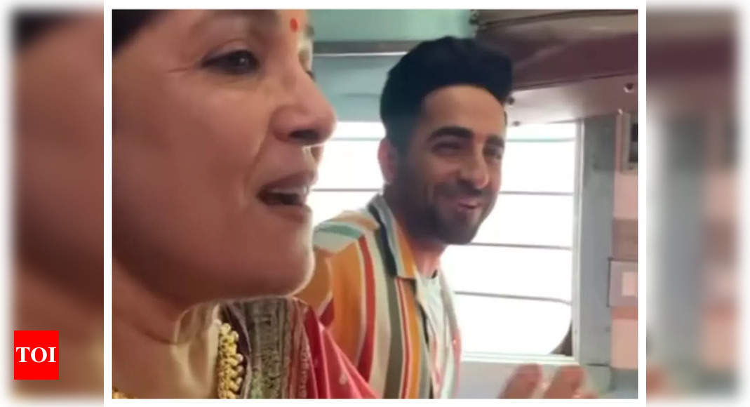THIS throwback video of Neena Gupta making a song and Ayushmann Khurrana enjoying dholak is valuable and unmissable – WATCH | Hindi Film Information