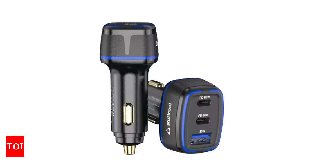 Stuffcool launches 3-port car charger ‘Ultimus 115’ in India at Rs 2,999 – Times of India