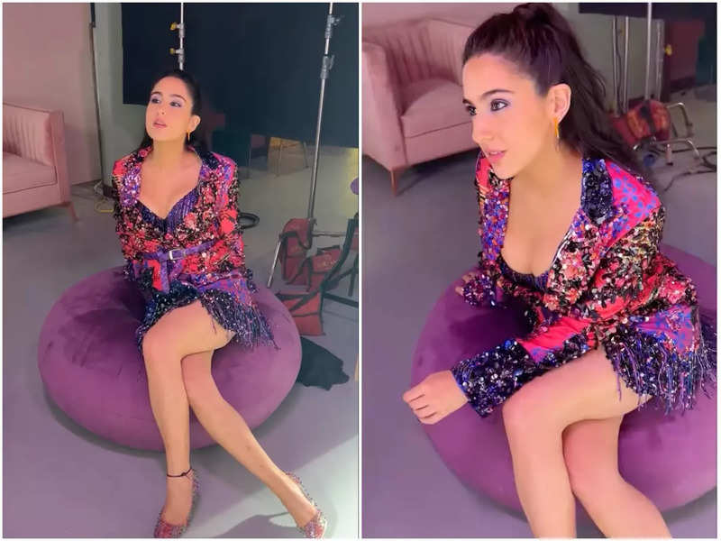 Sara Ali Khan mesmerises fans with her ‘All That Glitters’ aura