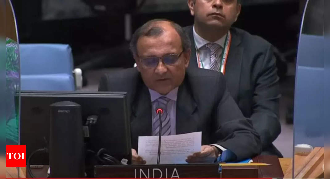 ukraine:   India highlights food, energy security challenges emanating from Ukraine war at UNSC | India News – Times of India