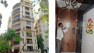 Mumbai: BMC team revisits Ranas’ flat, finds it locked again