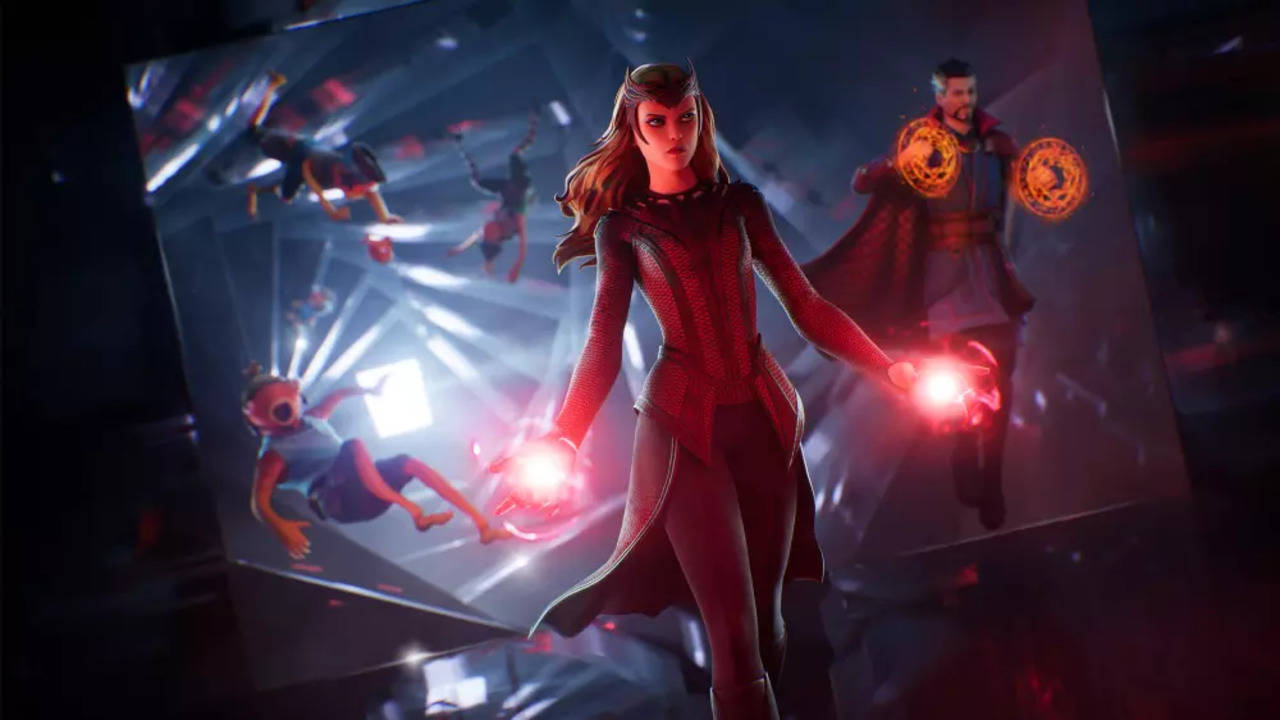 Elizabeth Olsen Scarlet Witch HD Doctor Strange in the Multiverse of  Madness Wallpapers  HD Wallpapers  ID 104635