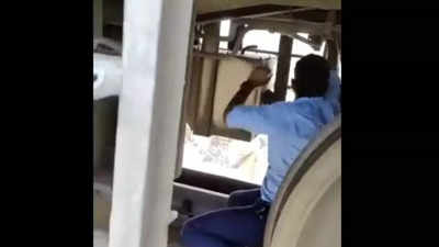 Mumbai: Railway loco pilot risks life to restart express train halted on river bridge