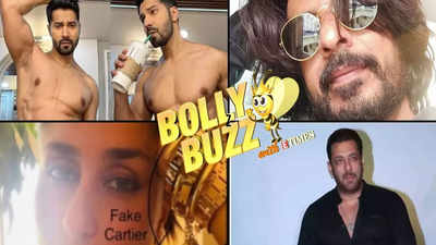 Bolly Buzz: Anupam Kher hilariously trolls Varun Dhawan; Kareena Kapoor Khan wearing a fake bracelet from a luxury brand?