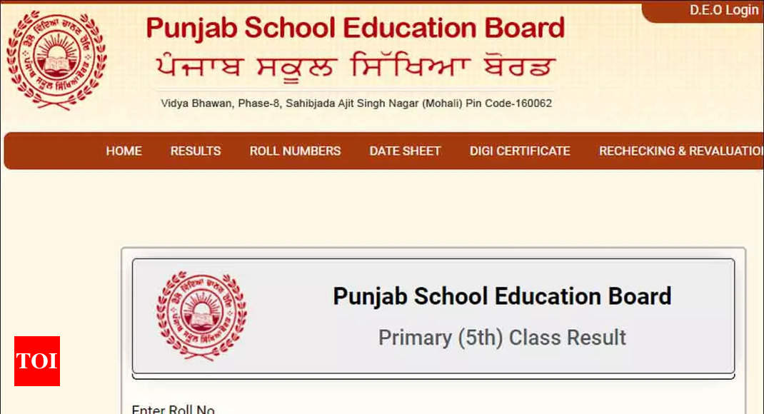 PSEB Term 1 result 2022, 12th class term 1 result pseb