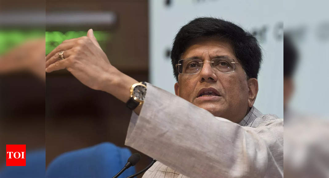 India, Italy have huge opportunities to boost economic ties: Piyush Goyal | India News – Times of India