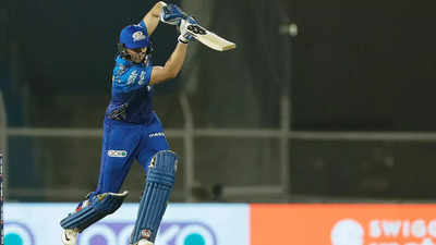 IPL 2022: Tim David's whirlwind 44 not out takes MI to 177/6 against GT