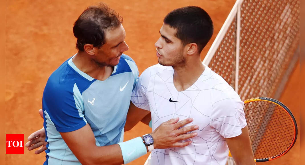 Carlos Alcaraz upsets idol Rafael Nadal in Madrid | Tennis News – Times of India