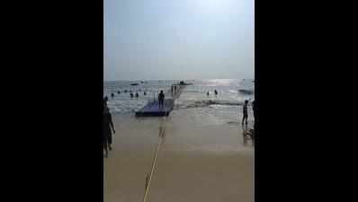 State’s first floating bridge inaugurated at Malpe Beach