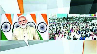 PM: World looking at India to solve global challenges