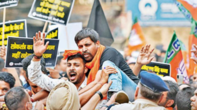 BJP likens Delhi CM Arvind Kejriwal to ‘Tughlaq’, says Tajinder Pal Singh Bagga’s arrest illegal